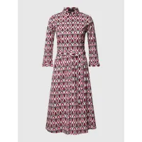 Zdjęcie Sukienka koszulowa ze wzorem na całej powierzchni