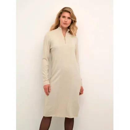 Zdjęcie Cream Sukienka dzianinowa Crdela Knit 10611862 Beżowy Straight Fit