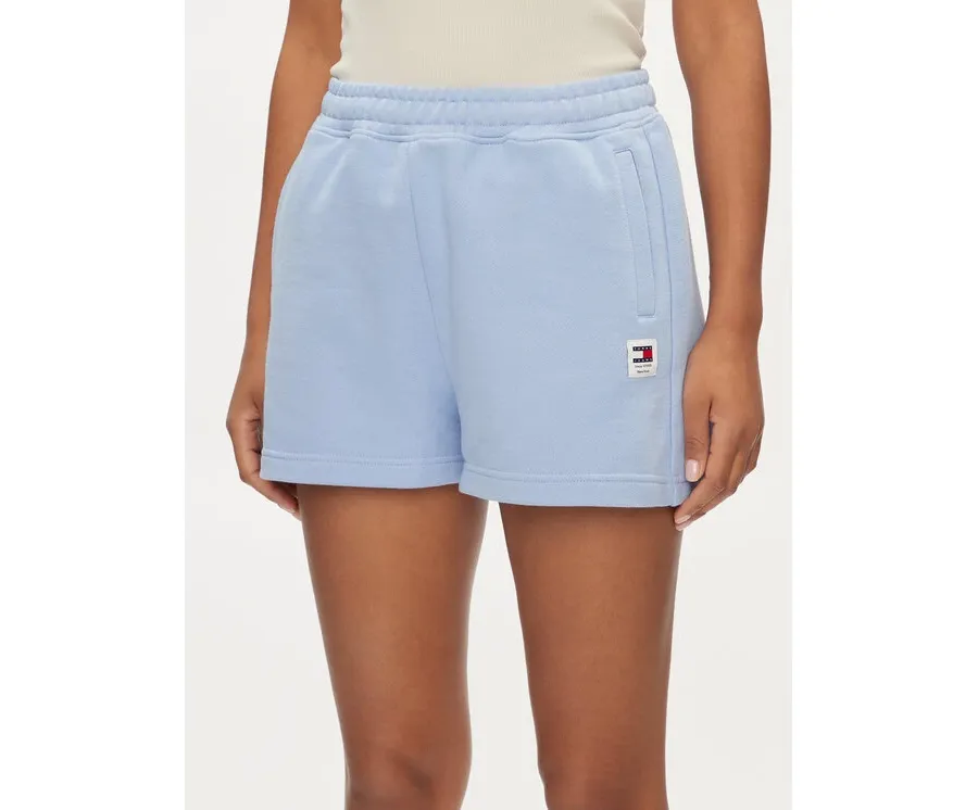 obrazek 1 Tommy Jeans Szorty sportowe New Cls DW0DW17772 Błękitny Relaxed Fit