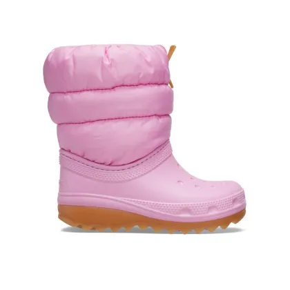 Zdjęcie Crocs Śniegowce Classic Neo Puff Boot K 207684 Różowy