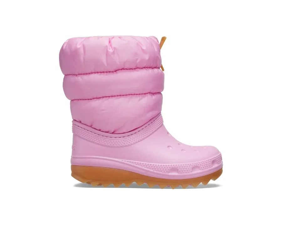 obrazek 1 Crocs Śniegowce Classic Neo Puff Boot K 207684 Różowy
