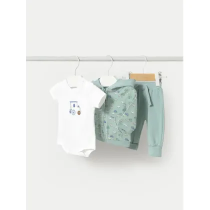 Zdjęcie Mayoral Komplet dresowy 1803 Zielony Regular Fit