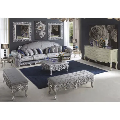 Zdjęcie Stylowa piękna włoska sofa w stylu antycznym - Morello Gianpaolo