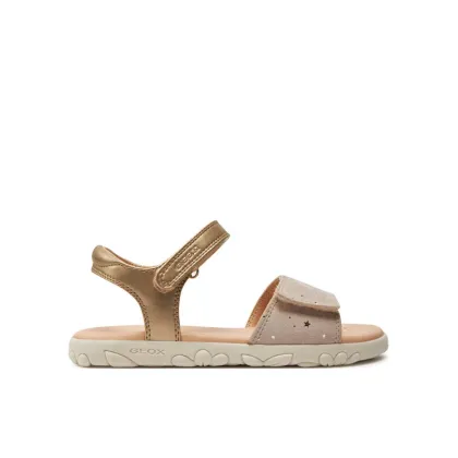 Zdjęcie Geox Sandały J Sandal Haiti Girl J028ZA 007NF C0208 D Złoty