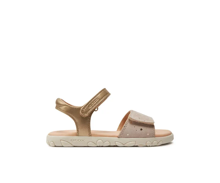 obrazek 1 Geox Sandały J Sandal Haiti Girl J028ZA 007NF C0208 D Złoty
