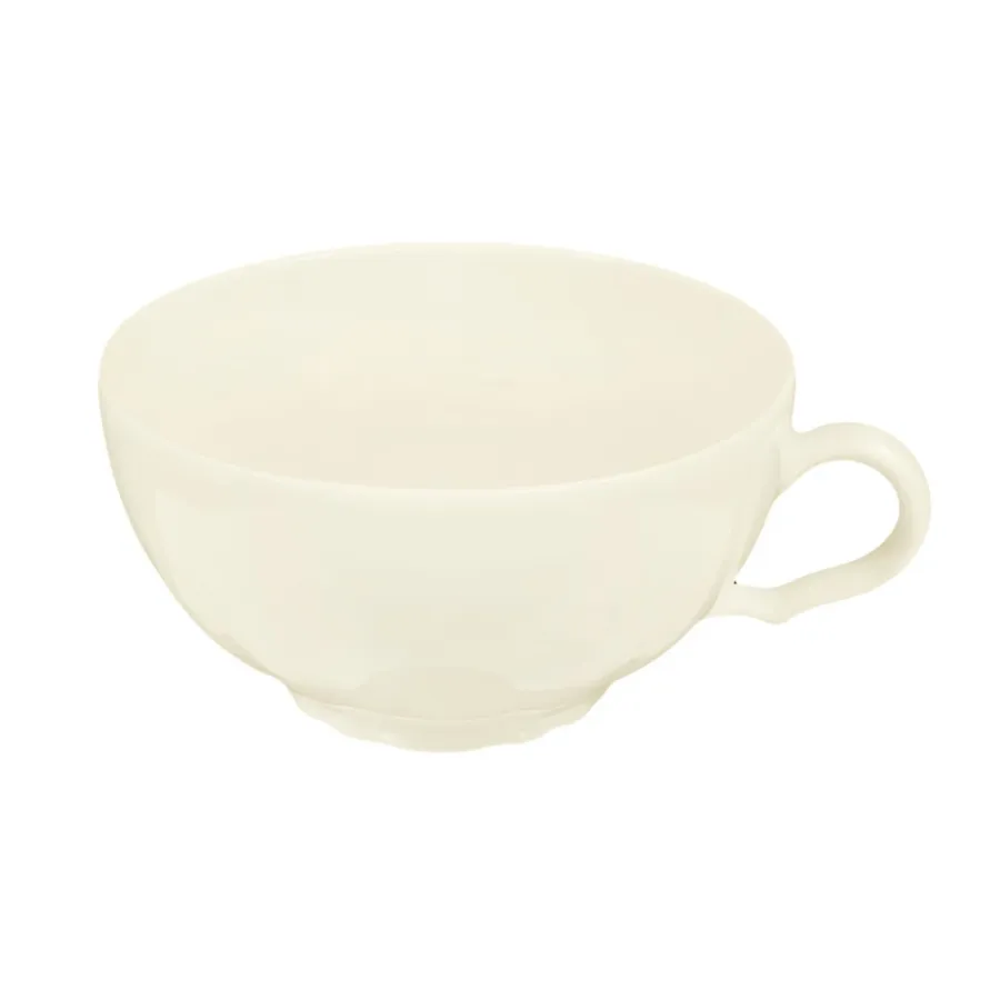 obrazek 1 Klasyczna porcelanowa filiżanka do herbaty w kolorze kości słoniowej - Seltmann Weiden