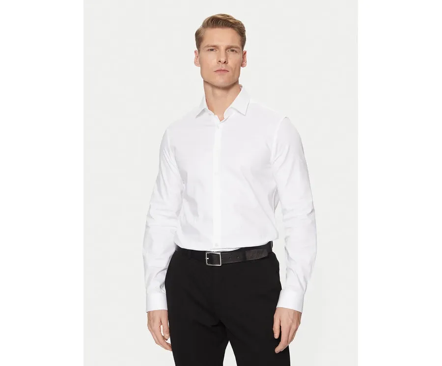 obrazek 1 Calvin Klein Koszula K10K113851 Biały Slim Fit