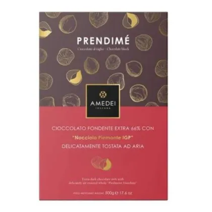 Picture Prendime' dark chocolate with hazelnuts, 500g