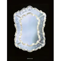 Zdjęcie Pokaźne szklane lustro do luksusowego wnętrza