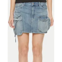 Zdjęcie Replay Spódnica jeansowa W9934 .000.794 Niebieski Regular Fit REPLAY