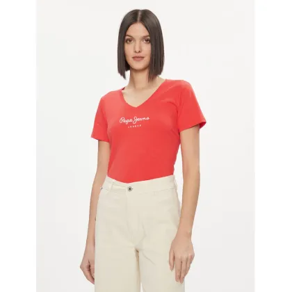 Zdjęcie Pepe Jeans T-Shirt Wendy PL505482 Czerwony Regular Fit