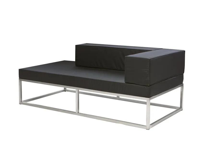 obrazek 1 Piękna asymetryczna sofa z prawym podłokietnikiem XL – Manhattan