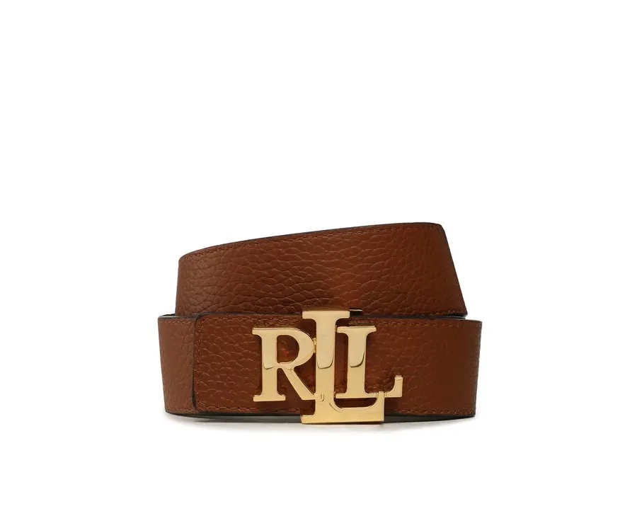 obrazek 1 Lauren Ralph Lauren Pasek Damski 412912040002 Brązowy LAUREN RALPH LAUREN