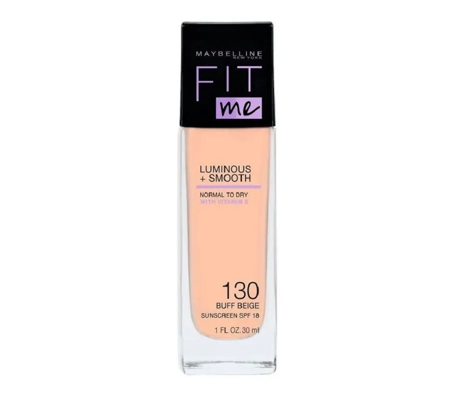 obrazek 1 Maybelline Fit Me Luminous & Smooth podkład do twarzy, 130 Buff Beige Buff Beige 30 ml