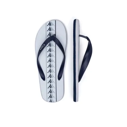 Zdjęcie Kappa Japonki 371G1LW White - Blue Marine - Grey Lt Lead Kolorowy