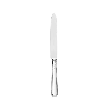Picture Silver table knife, serrated, from the Ottagonale collection
