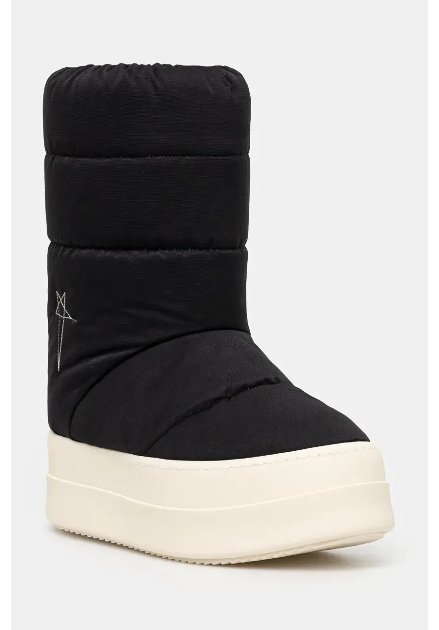 obrazek 1 Rick Owens śniegowce Mega Bumper Lunar męskie kolor czarny DU02D2838.MUPAM9
