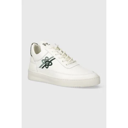 Zdjęcie Filling Pieces sneakersy skórzane Low Top Gowtu kolor biały 10133921901