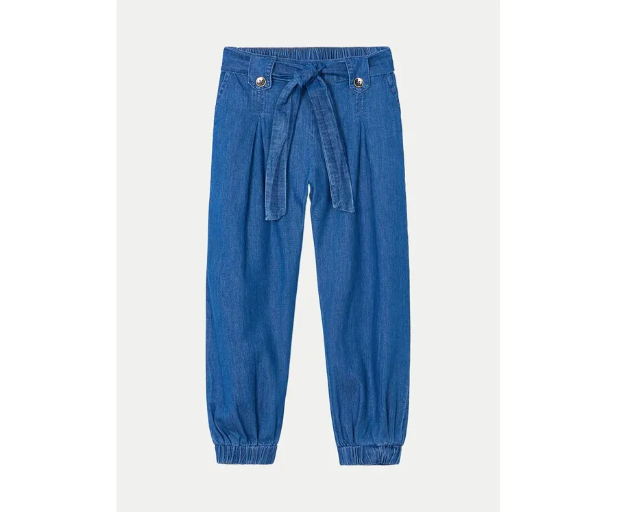 obrazek 1 Mayoral Spodnie materiałowe 3556 Granatowy Relaxed Fit