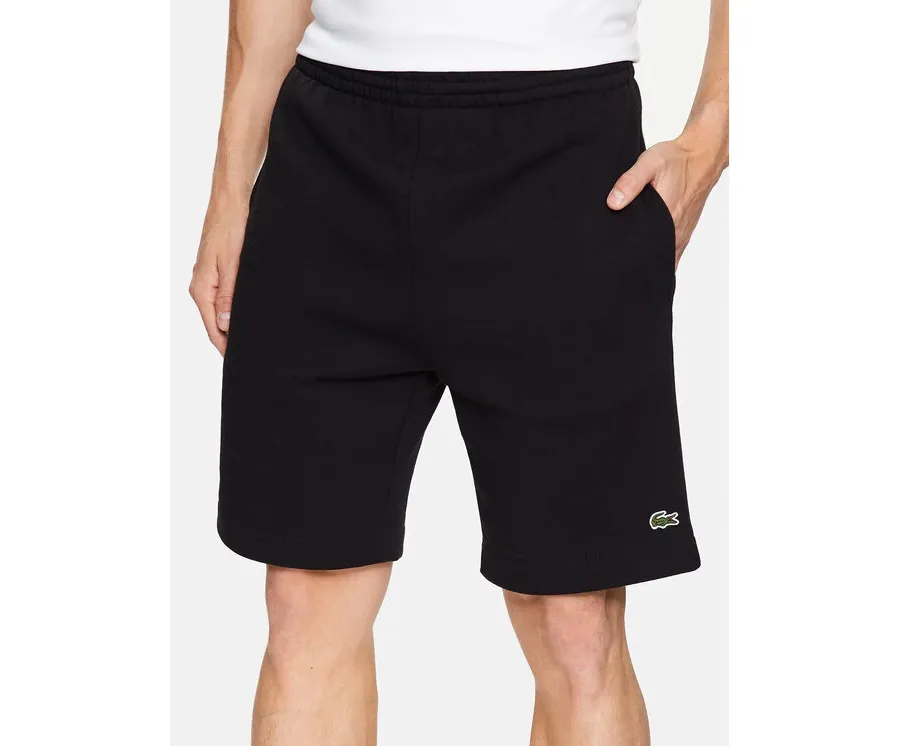 obrazek 1 Lacoste Szorty sportowe GH9627 Czarny Regular Fit