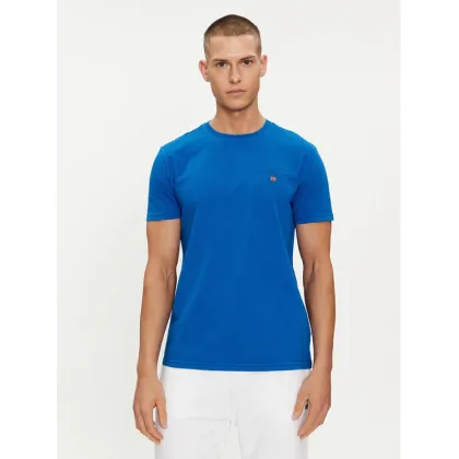 Zdjęcie Napapijri T-Shirt Selbas NP0A4GBQ Niebieski Regular Fit