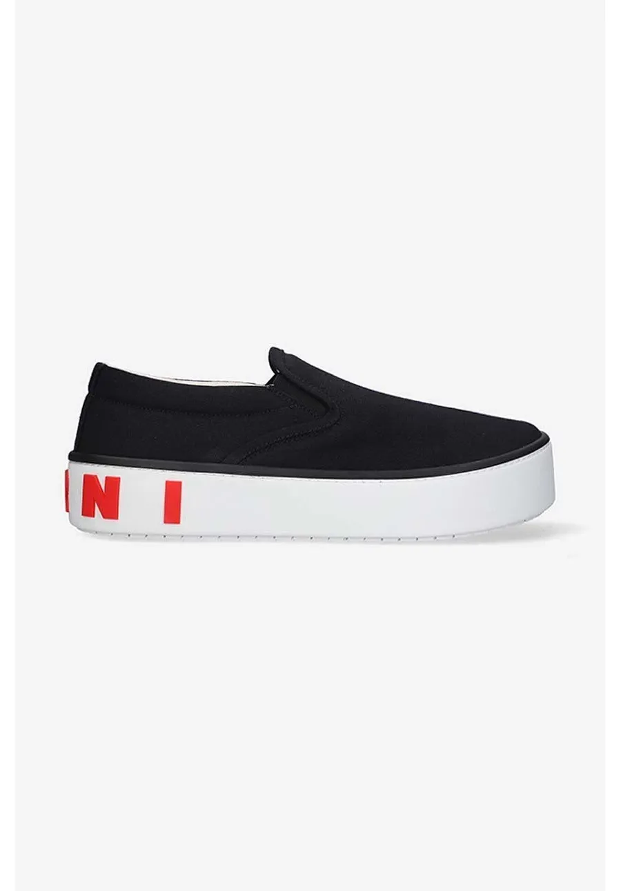 obrazek 1 Marni sneakersy SNZU009603.P3571 kolor czarny SNZU009603.P3571-BIALY
