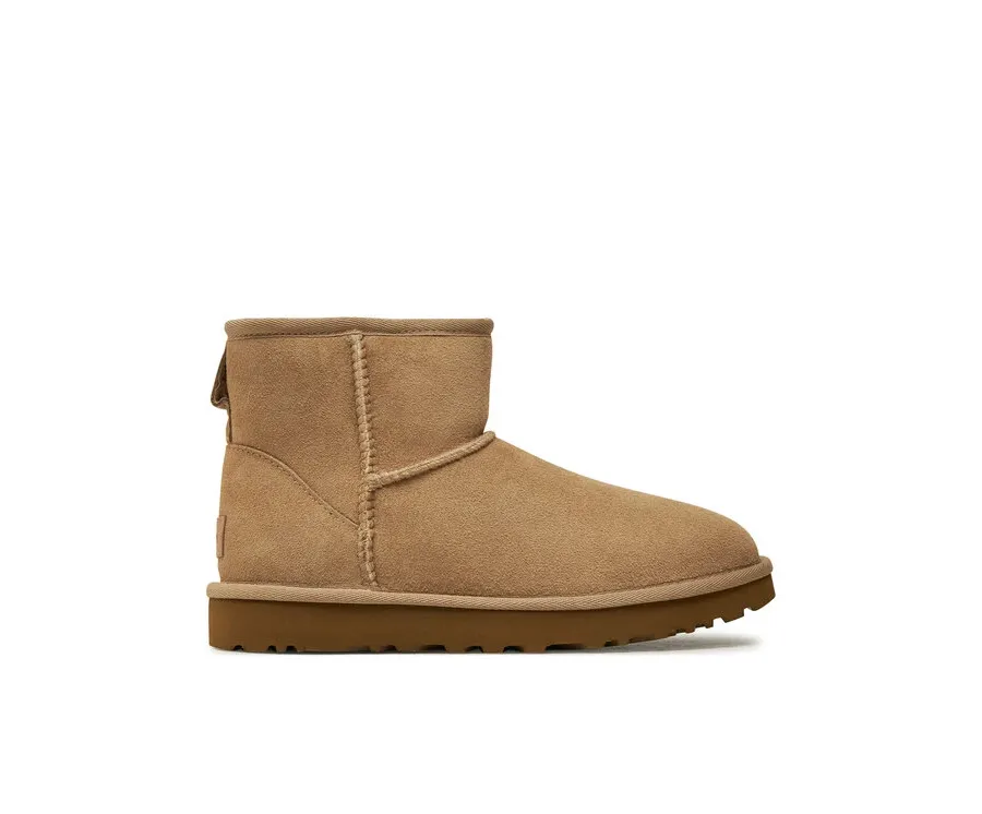 obrazek 1 Ugg Śniegowce W Classic Mini II 1016222 Beżowy