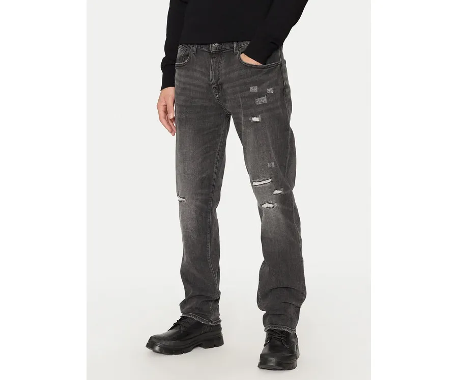 obrazek 1 Armani Exchange Jeansy 6DZJ13 Z1YTZ 0903 Szary Slim Fit