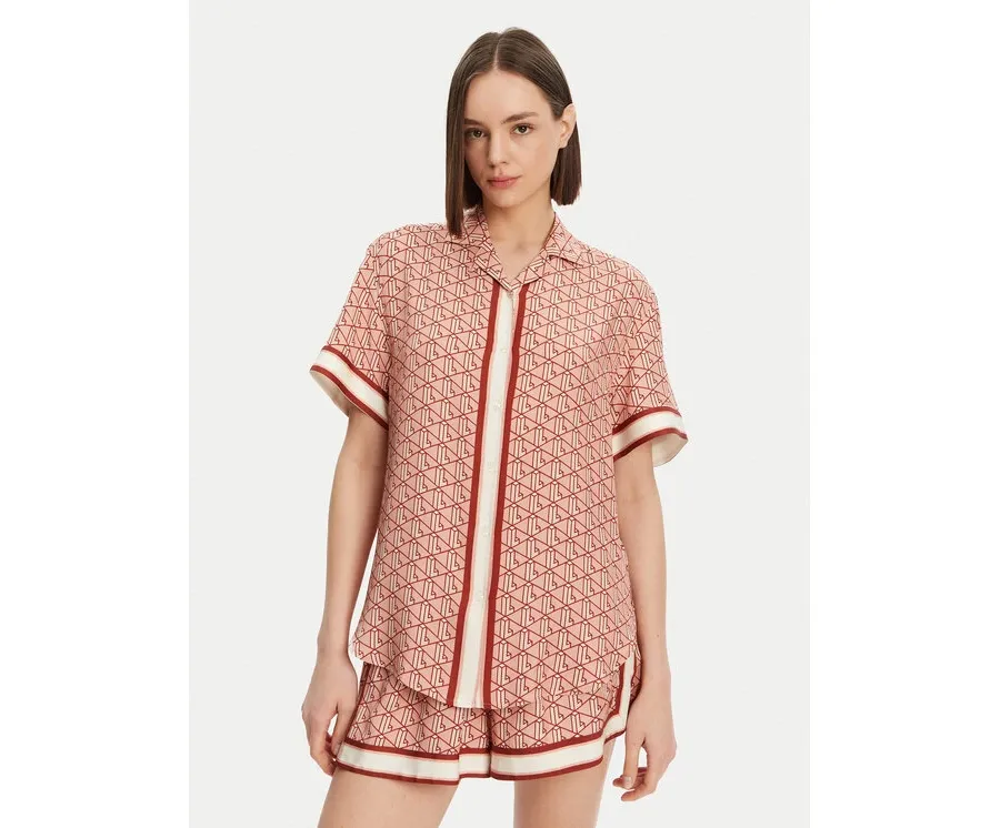 obrazek 1 Lacoste Koszula CF0495 Pomarańczowy Oversize