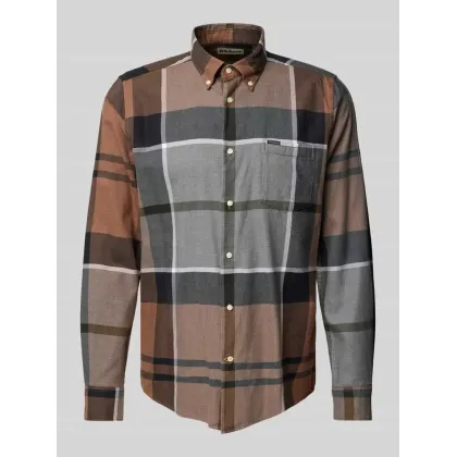 Zdjęcie Koszula casualowa o kroju tailored fit z kołnierzykiem typu button down model ‘Dunoon’