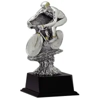 Picture Figurine with a cyclist