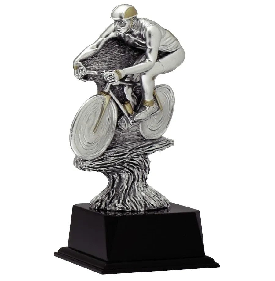 picture 1 Figure with a cyclist - Astra Argenti