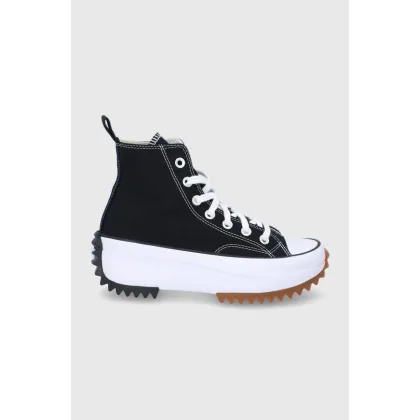 Zdjęcie Converse Run Star Hike Hi trampki kolor czarny 166800C.BLACK