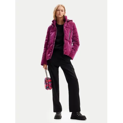 Zdjęcie Desigual Kurtka zimowa Flam 24WWEWBP Różowy Regular Fit