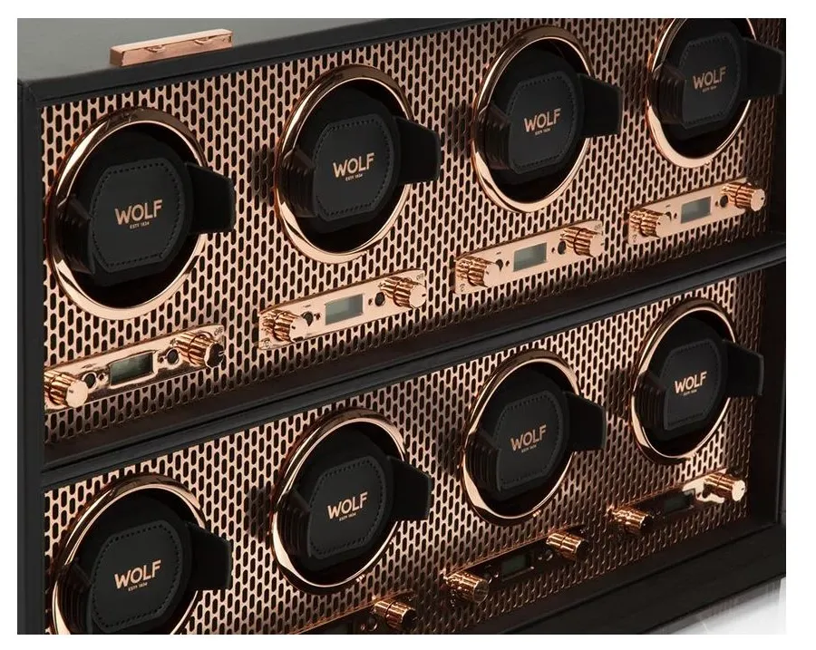 obrazek 4 Ekskluzywny rotomat Axis Copper na 8 zegarków