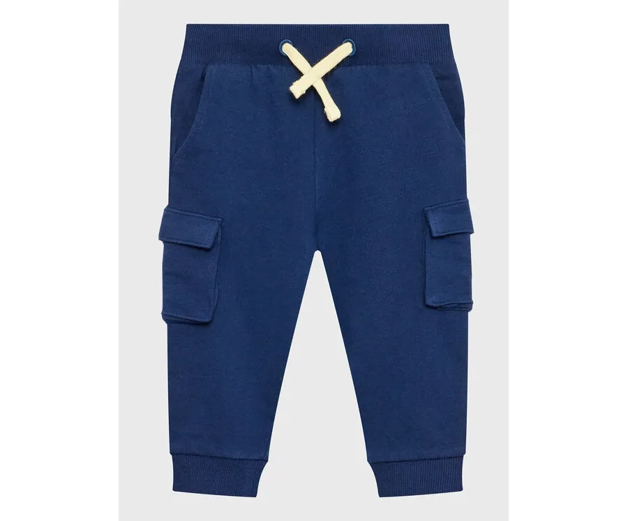obrazek 1 Guess Spodnie dresowe N3GQ11 KA6R0 Niebieski Relaxed Fit
