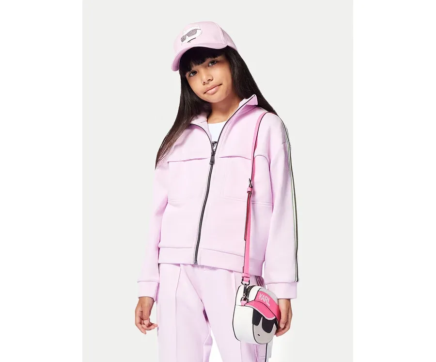 obrazek 1 Karl Lagerfeld Kids Bluza Z30483 D Różowy Regular Fit