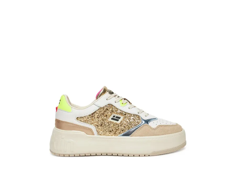obrazek 1 D.Franklin Sneakersy DFSH321096 Złoty