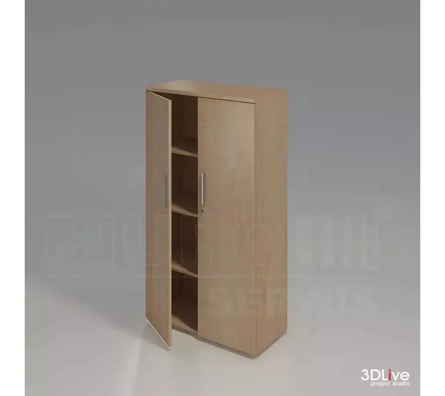 obrazek 1 Elegancka Szafa aktowa o wymiarach 80/39/148 - Biuro Serwis