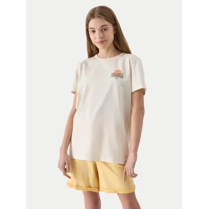 Zdjęcie 4F Szorty sportowe 4FJWSS24TSHOM279 Żółty Regular Fit