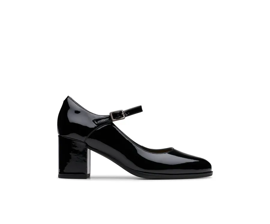 obrazek 1 Clarks Półbuty Freva 55 Strap 26181337 Czarny