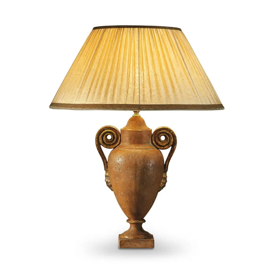 obrazek 2 Genialna lampa stołowa z ceramiki H.38xL.18xP.24 cm
