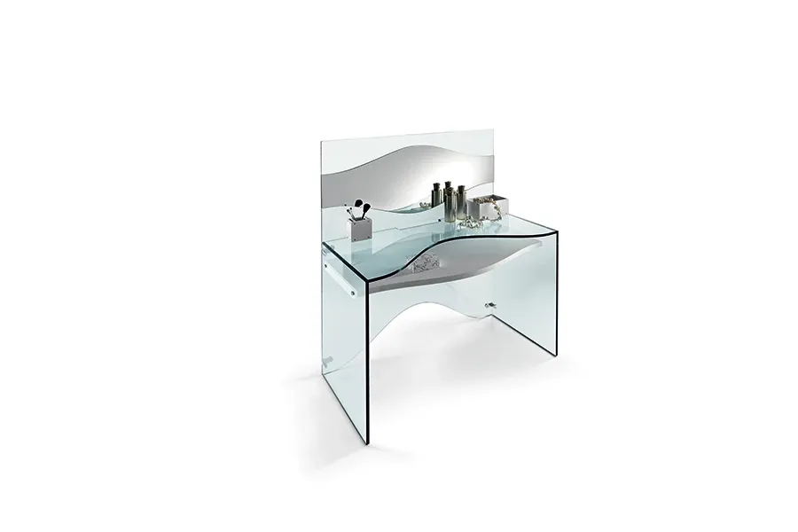 obrazek 3 Designerskie szklane biurko pod komputer Tonelli Design