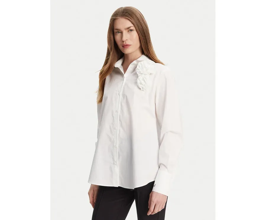 obrazek 1 KARL LAGERFELD Koszula A2W11011 Biały Regular Fit