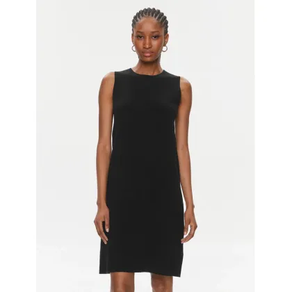 Zdjęcie Calvin Klein Sukienka dzianinowa Extra Fine Wool Shift Dress K20K206899 Czarny Regular Fit