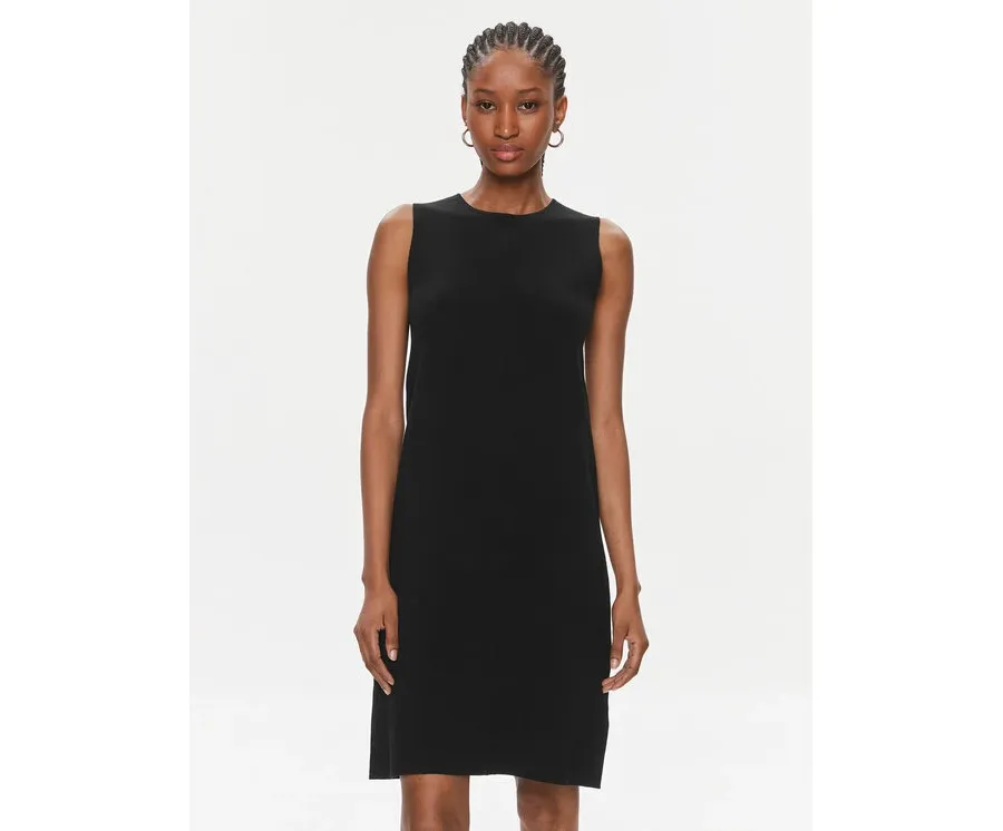 obrazek 1 Calvin Klein Sukienka dzianinowa Extra Fine Wool Shift Dress K20K206899 Czarny Regular Fit