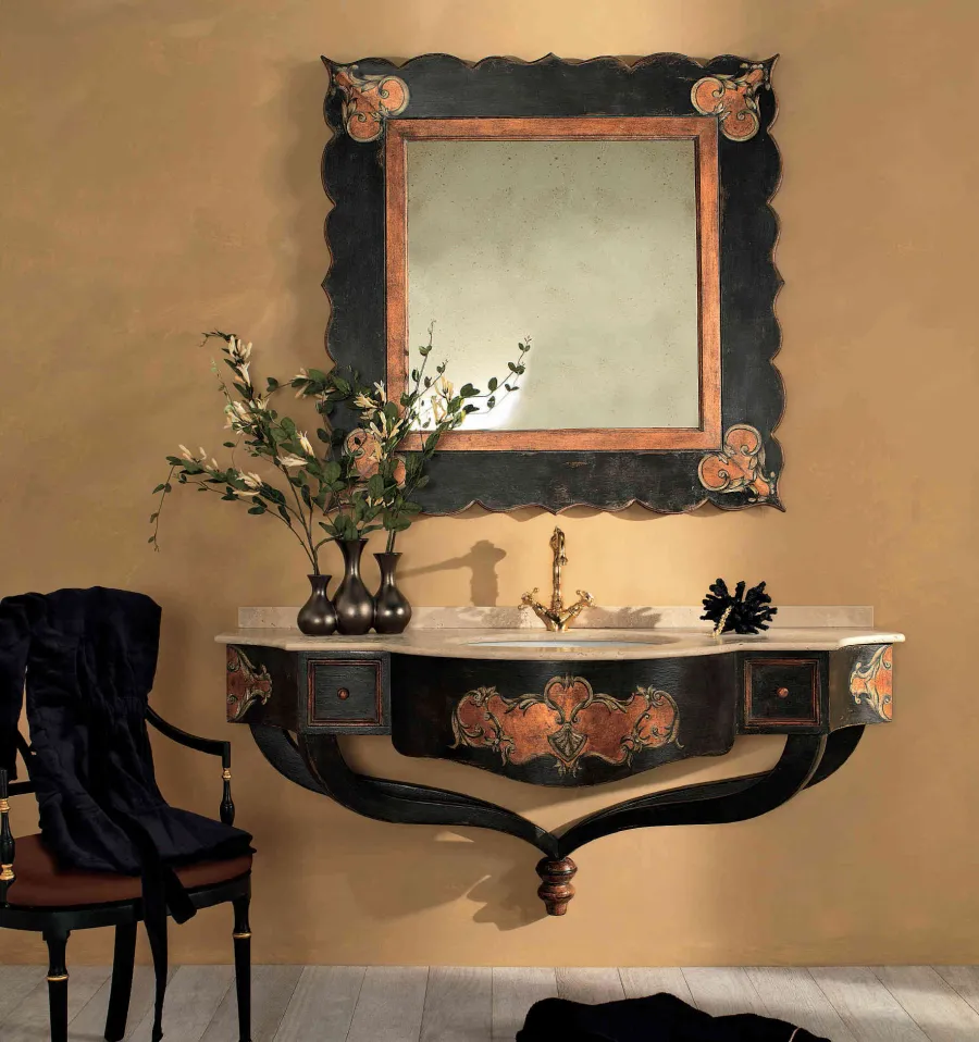picture 1 Set of Provence style items of furniture for a bathroom - Interiors Italia
