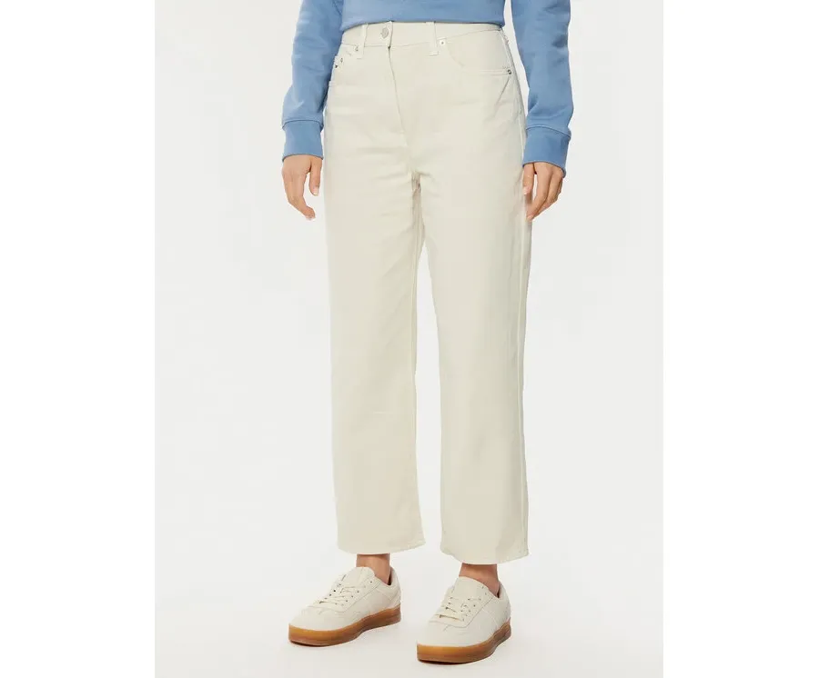 obrazek 1 Tommy Jeans Jeansy DW0DW19392 Écru Straight Fit