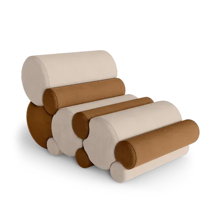 Zdjęcie Fotel w stylu abstrakcyjnym - Essential Home