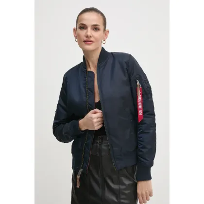 Zdjęcie Alpha Industries kurtka bomber MA-1 VF 59 damski kolor granatowy przejściowa 133009.07-GRANATOWY